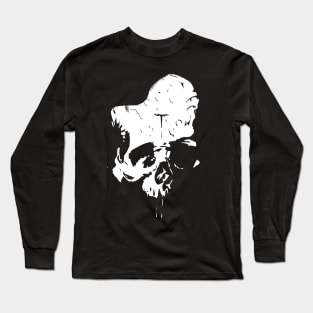 Skull silhouette Long Sleeve T-Shirt